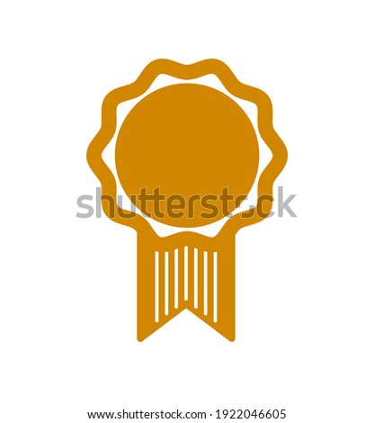 Round shaped blank label with space for your element isolated over white, vector classic style design element emblem or logo, brand icon or product sticker, stylish stamp.