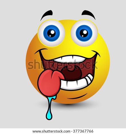 Drooling Emoji Smiley Emoticon