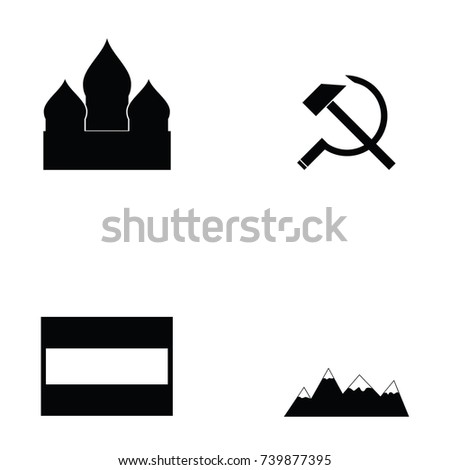 russian icon set