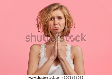 Similar – Image, Stock Photo SO SORRY