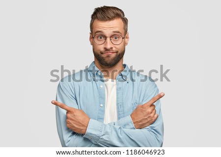 Similar – Image, Stock Photo Hand makes a cross on a blackboard. Going to vote.