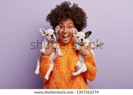 Similar – Image, Stock Photo Dark Human being Feminine