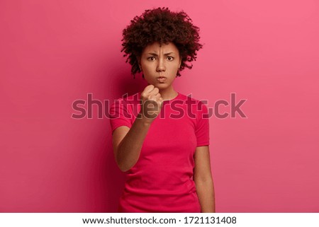 Similar – Image, Stock Photo defensive attitude