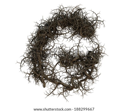 Roots Tree Alphabet Imagine de stoc © 