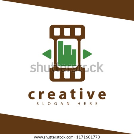 Graph Film Logo Vector template