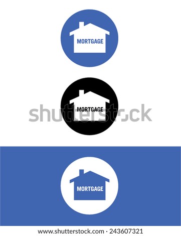 Vector Mortgage Icon Set