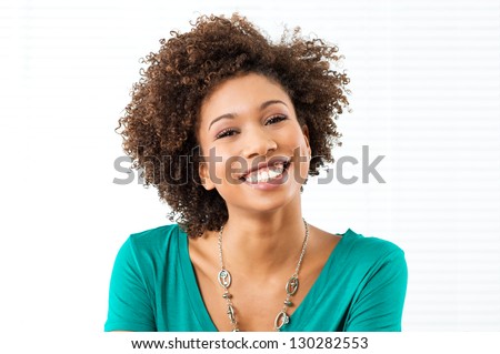 Similar – Image, Stock Photo portrait of beautiful afro american young woman by the window drinking tea or coffee. Lifestyle indoors