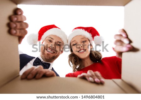 Similar – Image, Stock Photo Look inside the Christmas house