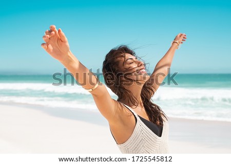 Similar – Image, Stock Photo beach feeling