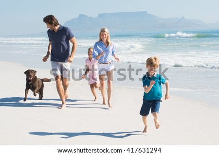 Similar – Image, Stock Photo Tropical dog family