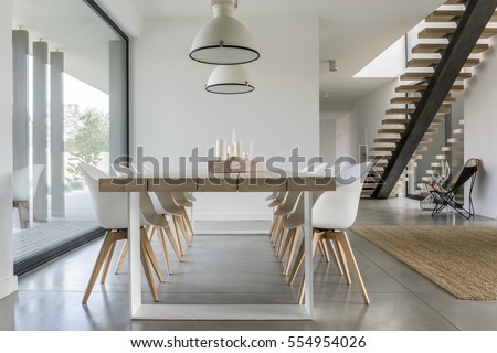 Similar – Image, Stock Photo Open staircase