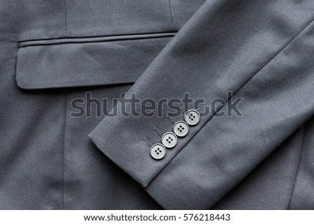 Similar – Image, Stock Photo Suit jacket with buttons