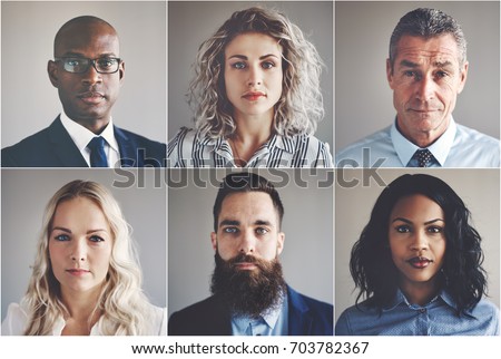 Similar – Image, Stock Photo Determined ethnic male entrepreneur walking on street