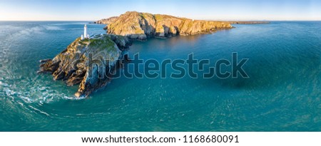 Similar – Image, Stock Photo South Stack Lighthouse