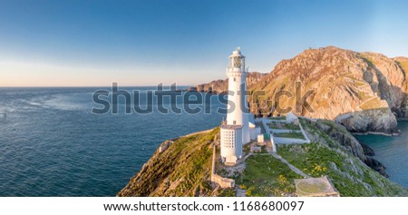 Similar – Image, Stock Photo South Stack Lighthouse