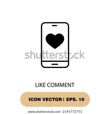 like comment icons  symbol vector elements for infographic web