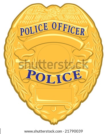 Police Badge Stock Vector 21790039 : Shutterstock