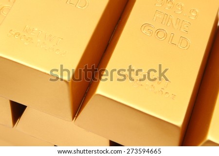 Gold ingots