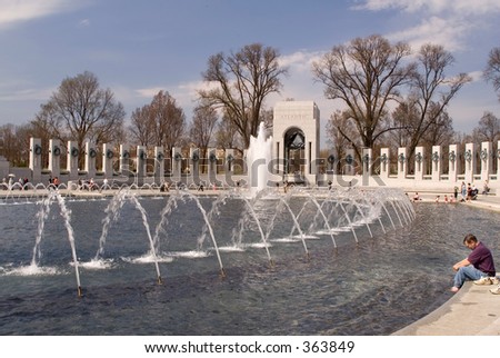 World War II Monument in Washington, DC