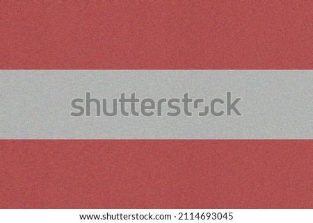 Austria  flag. AT national symbol. State government banner of capital  Vienna  city. Austria  patriotism logo. Nation independence AUT. Flag with art effect of noise and interference. 2D Image Stock fotó © 