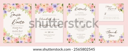 Similar – Image, Stock Photo romantic pink purple flowers in the garden in springtime