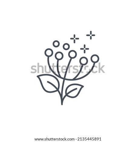 Pollen icons  symbol vector elements for infographic web