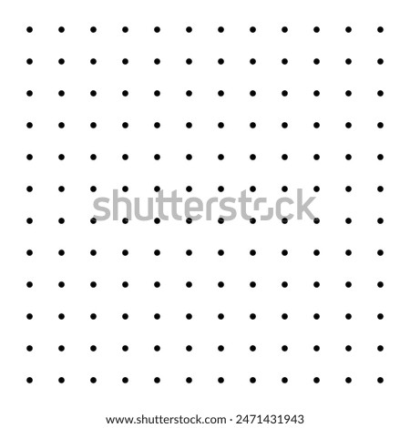 Dots and boxes note book game, kids activity notebook simple page template