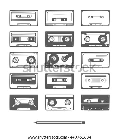 Audio tapes set