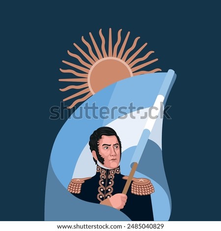 July 9, 1816. Argentine Independence Day. Jose de San Martin