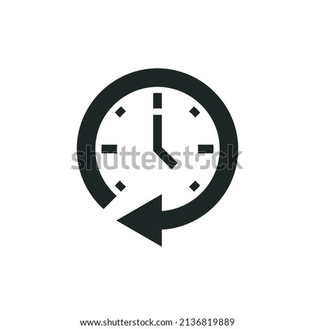 Overtime icon isolated on white background