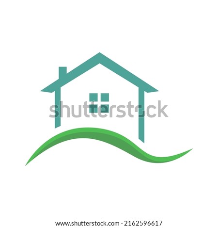 house icon on a white background, vector illustration