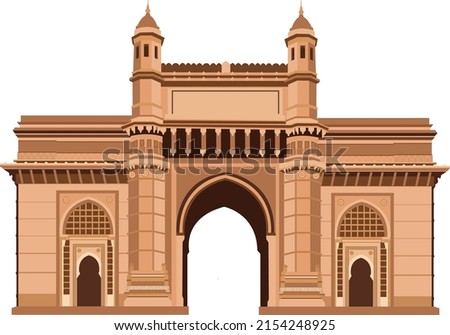 Gateway Of India Vector Illustration