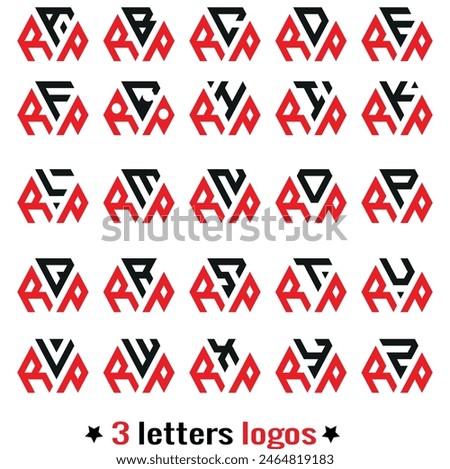 Creative 3 letter logo design,RPA,RPB,RPC,RPD,RPE,RPF,RPG,RPH,RPI,RPJ,RPK,RPL,RPM,RPN,RPO,RPP,RPQ,RPR,RPS,RPT,RPU,RPV,RPW,RPX,RPY,RPZ,