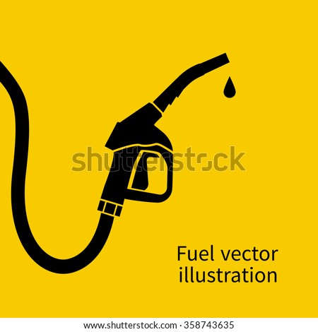 Fuel pump icon. Petrol station sign. Gas station sign. Gasoline pump nozzle. Fuel background. Vector illustration. Gasoline pump with drop.