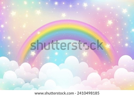 Similar – Image, Stock Photo rainbow Colour Sky Arch