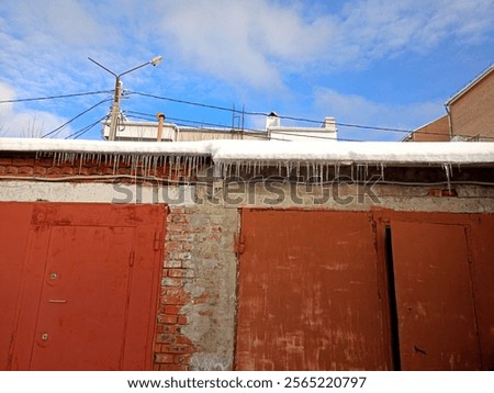 Similar – Image, Stock Photo Icicle (2) Ice Winter