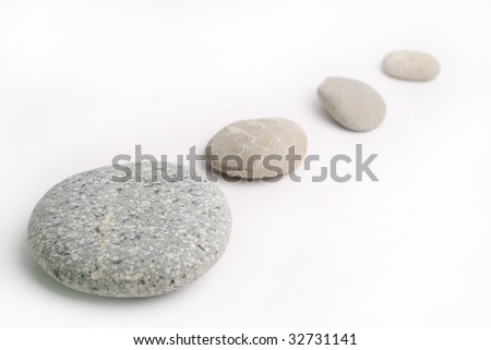 Row of stones