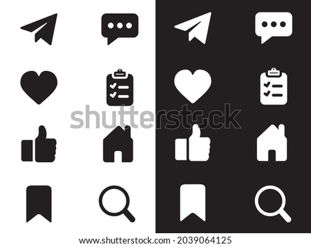 Top selling Icon pack for 2021 | Apps and Web icons illustration | black and white icons