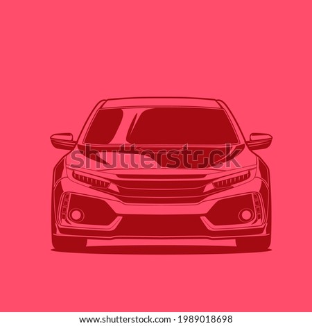 Cool Detailed Car Vector Illustration