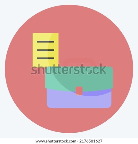 Icon Re-Order Documents. suitable for digital web symbol. flat style. simple design editable. design template vector. simple symbol illustration
