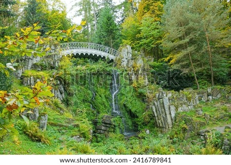 Similar – Image, Stock Photo Mountain park Kassel