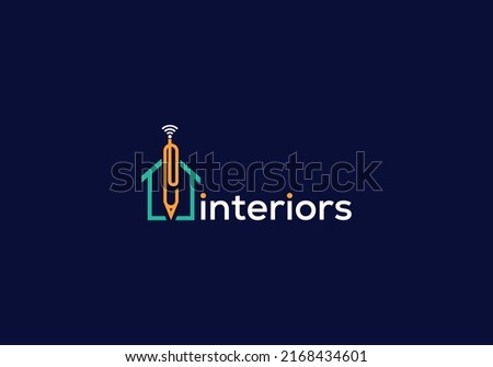 Inernet logo design_wifi logo Free vector template