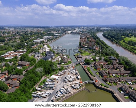 Similar – Image, Stock Photo Murnau / City centre