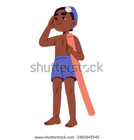 Image, Stock Photo Go for a swim! Boy (child)