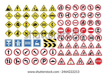 Similar – Image, Stock Photo Traffic sign