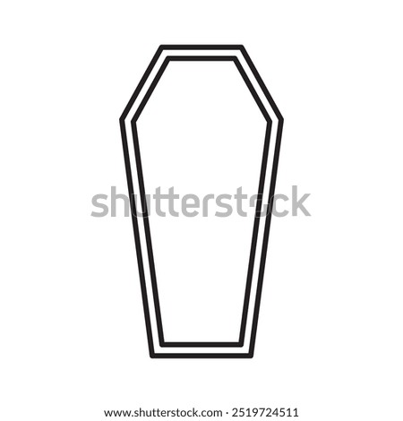 coffin icon design vector illustration