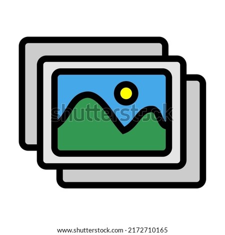Illustration Vector Graphic of picture file, image photo, gallery icon