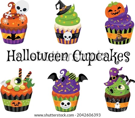 Halloween Cupcakes
This collection contains Halloween cupcakes Vector
you will receive All in one EPS vector file saved in version CC of Adobe Illustrator.