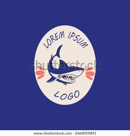 Shark logo for Sales, Marine Shows,