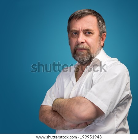 health and beauty - portrait of middle-aged men